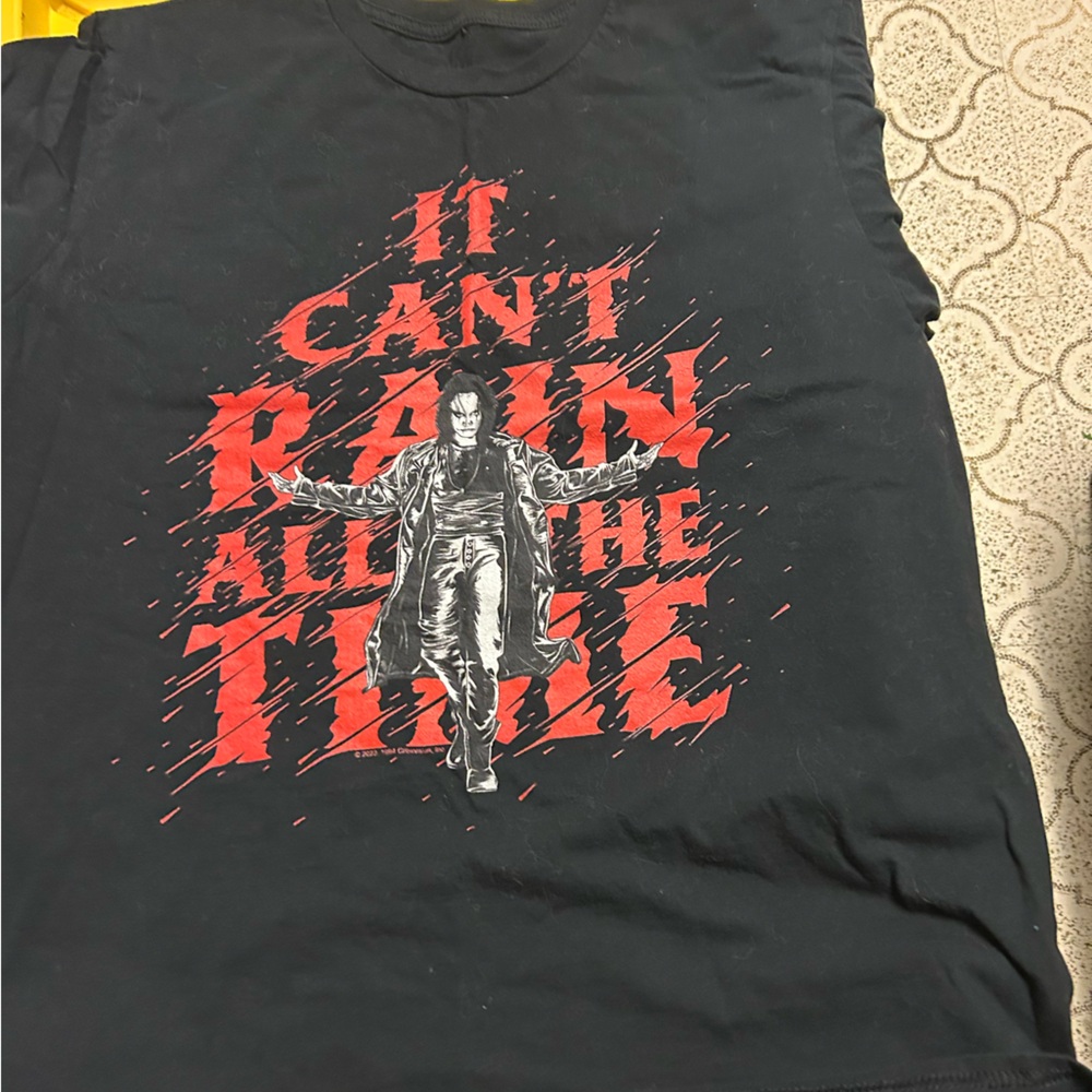 Black Graphic Men's Shirt